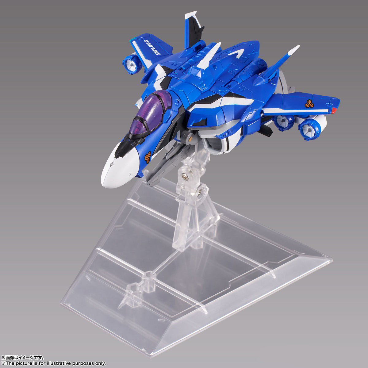 Tiny Session [VF-25G] &quot;Messiah Valkyrie (Michael Use) With Ranka&quot; Completed-Bandai-Ace Cards &amp; Collectibles