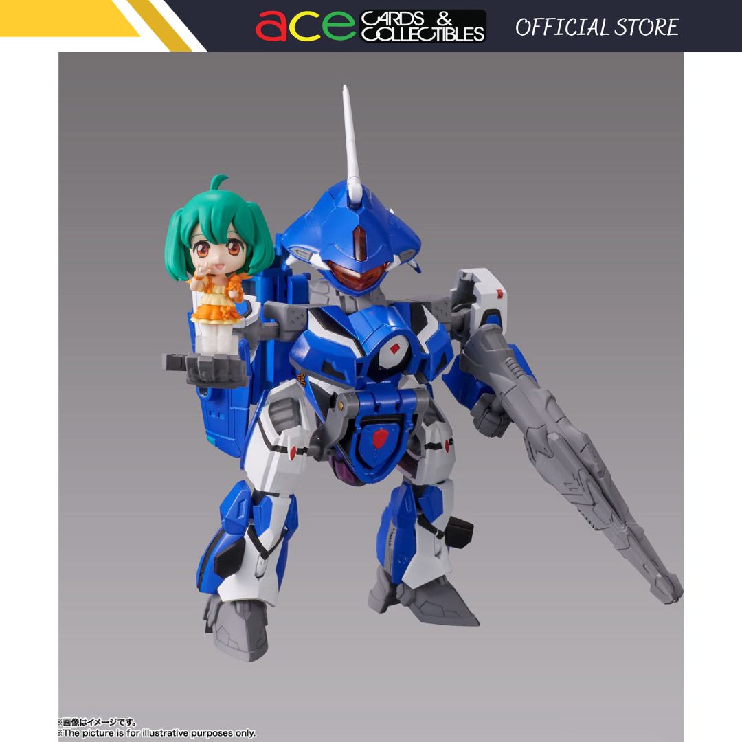Tiny Session [VF-25G] "Messiah Valkyrie (Michael Use) With Ranka" Completed-Bandai-Ace Cards & Collectibles