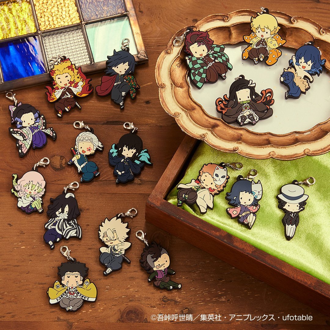 Torupaka! Demon Slayer: Kimetsu No Yaiba Rubber Charm ~Sugar Pochette~-Single Pack (Random)-Bandai-Ace Cards & Collectibles