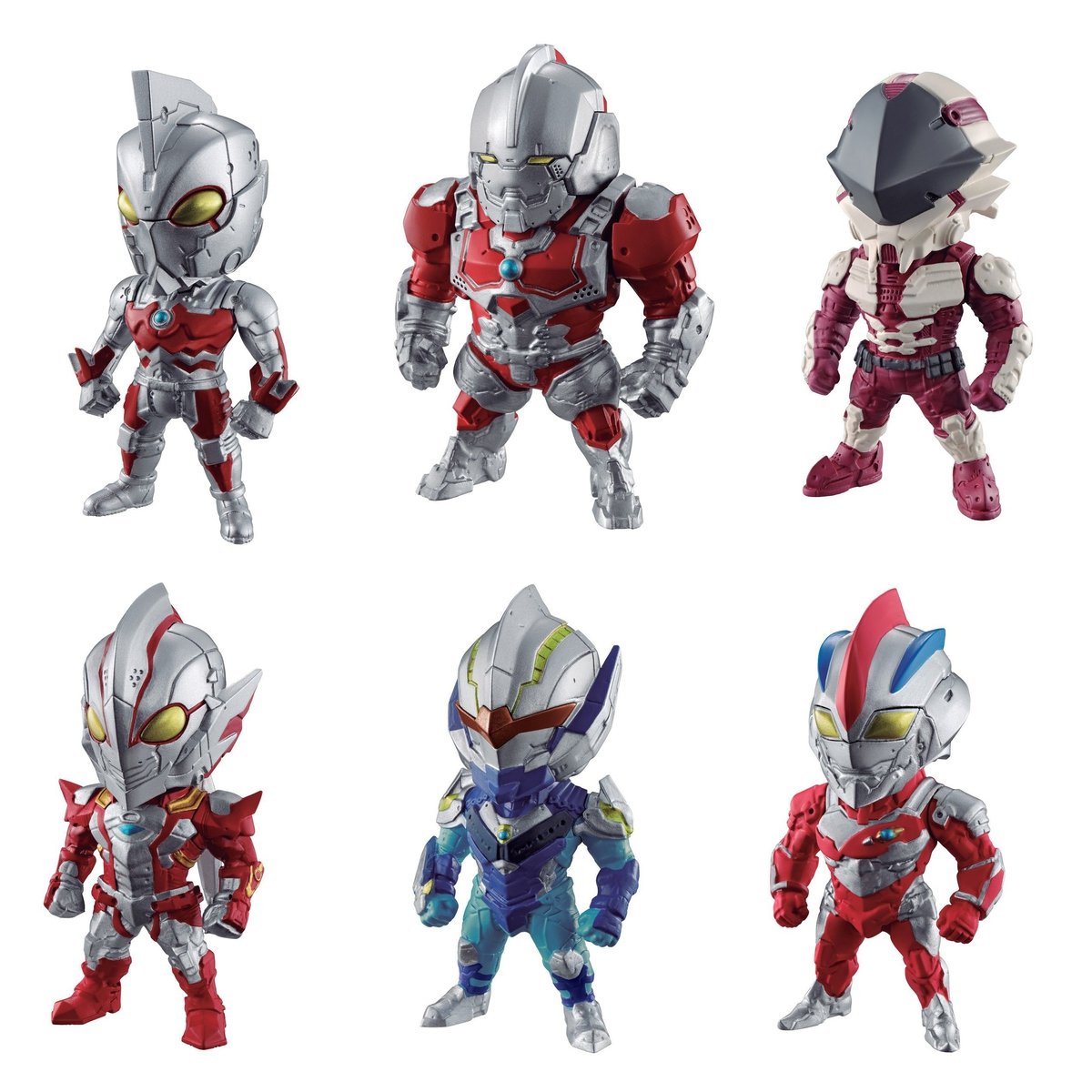 Ultraman Converge Hero's 02-Whole Box of 10pcs-Bandai-Ace Cards & Collectibles