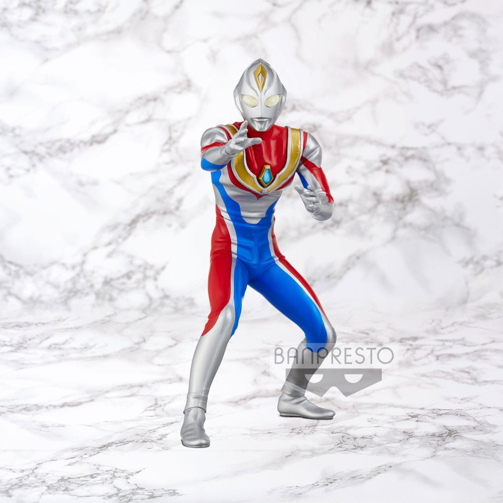 Ultraman Dyna Hero&#39;s Brave Statue &quot;Ultraman Dyna&quot; Figure (Flash Type)-Bandai-Ace Cards &amp; Collectibles