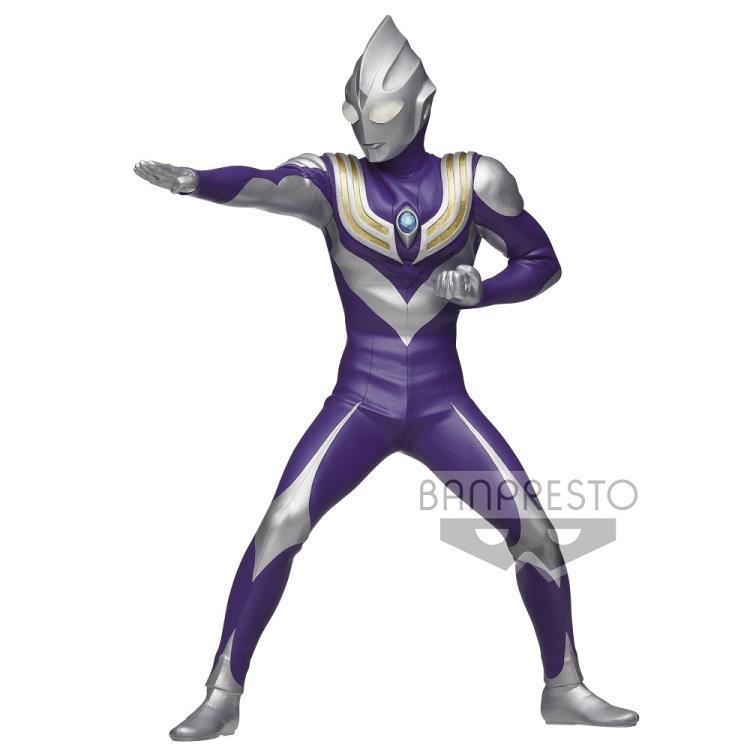 Ultraman Hero's Brave Statue Figure Ultraman Tiga (Sky Type)-Bandai-Ace Cards & Collectibles