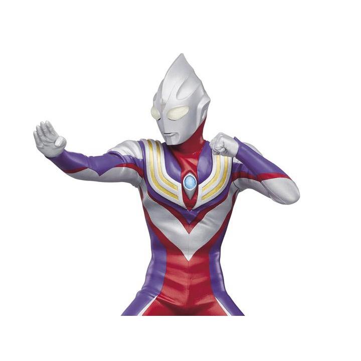 Ultraman Hero&#39;s Brave Statue Figure Ultraman Tiga (Ver. A)-Bandai-Ace Cards &amp; Collectibles