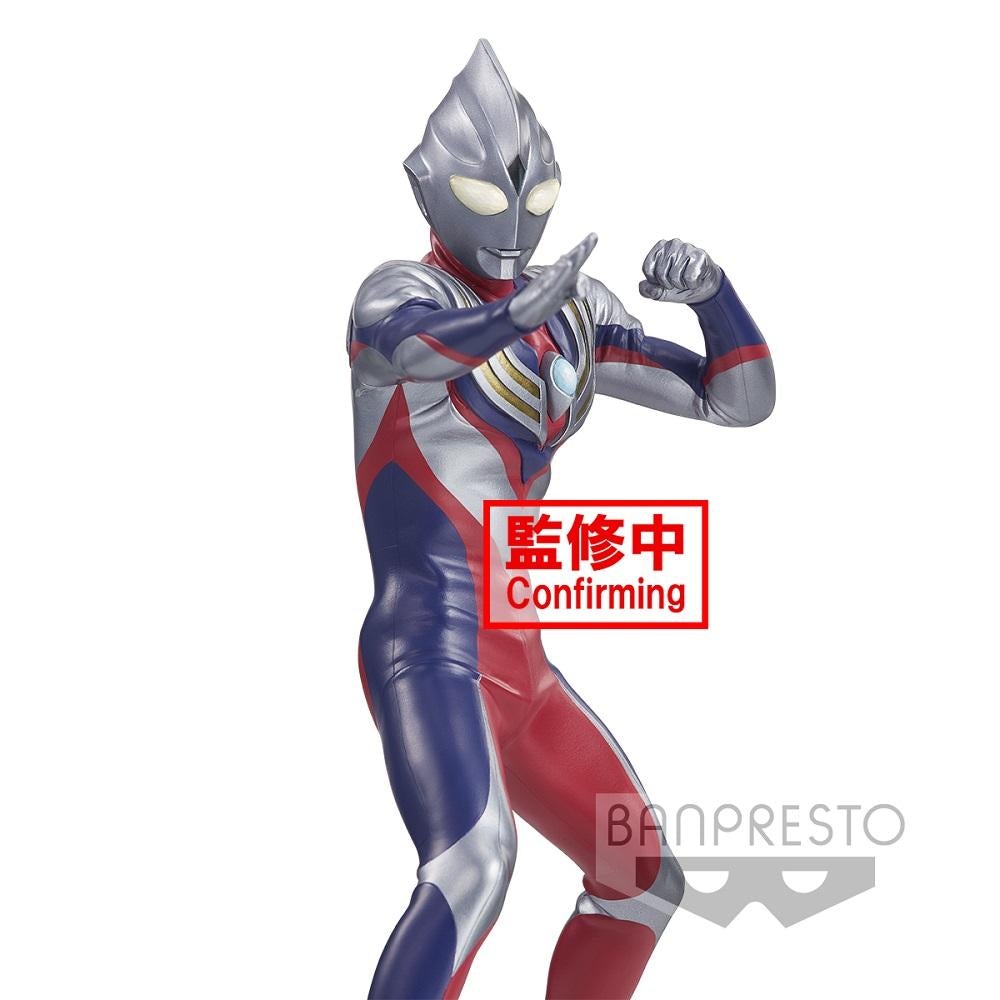 Ultraman Tiga Hero&#39;s Brave Statue Figure &quot;Ultraman Tiga Day &amp; Night Special&quot; (Ver. A)-Bandai-Ace Cards &amp; Collectibles