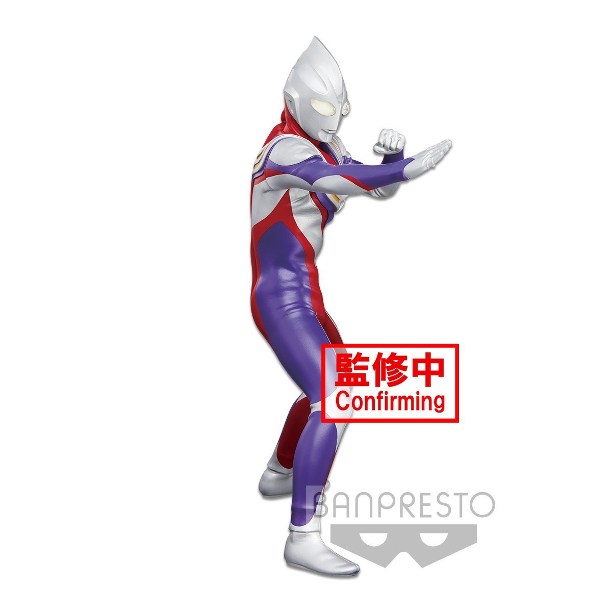 Ultraman Tiga Hero&#39;s Brave Statue Figure Ultraman Tiga (Ver. A) (Reissue)-Bandai-Ace Cards &amp; Collectibles
