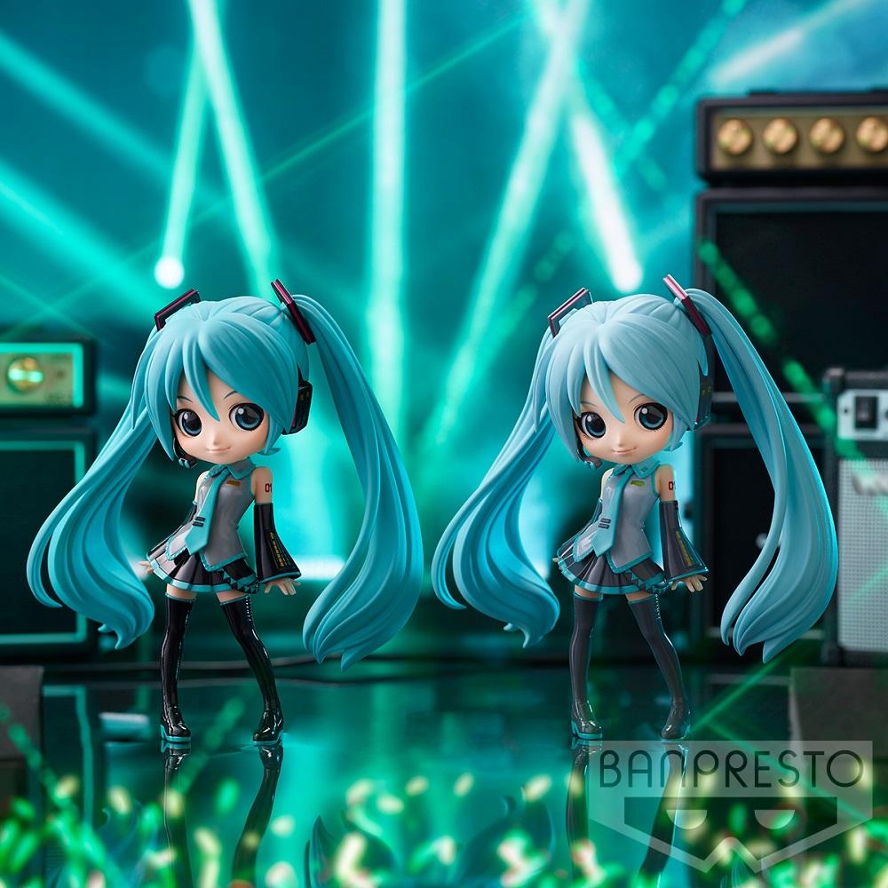 Vocaloid Q Posket "Hatsune Miku" (Ver. A)-Bandai-Ace Cards & Collectibles