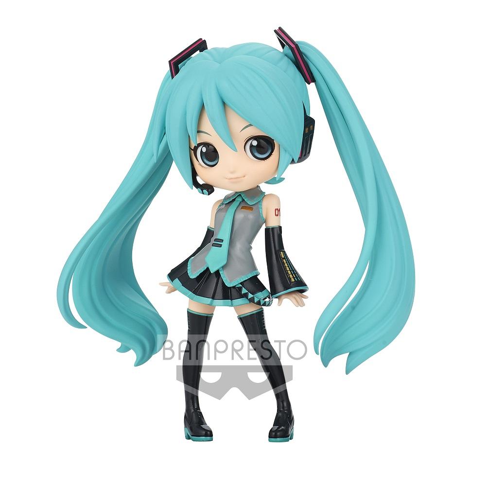 Vocaloid Q Posket "Hatsune Miku" (Ver. A)-Bandai-Ace Cards & Collectibles