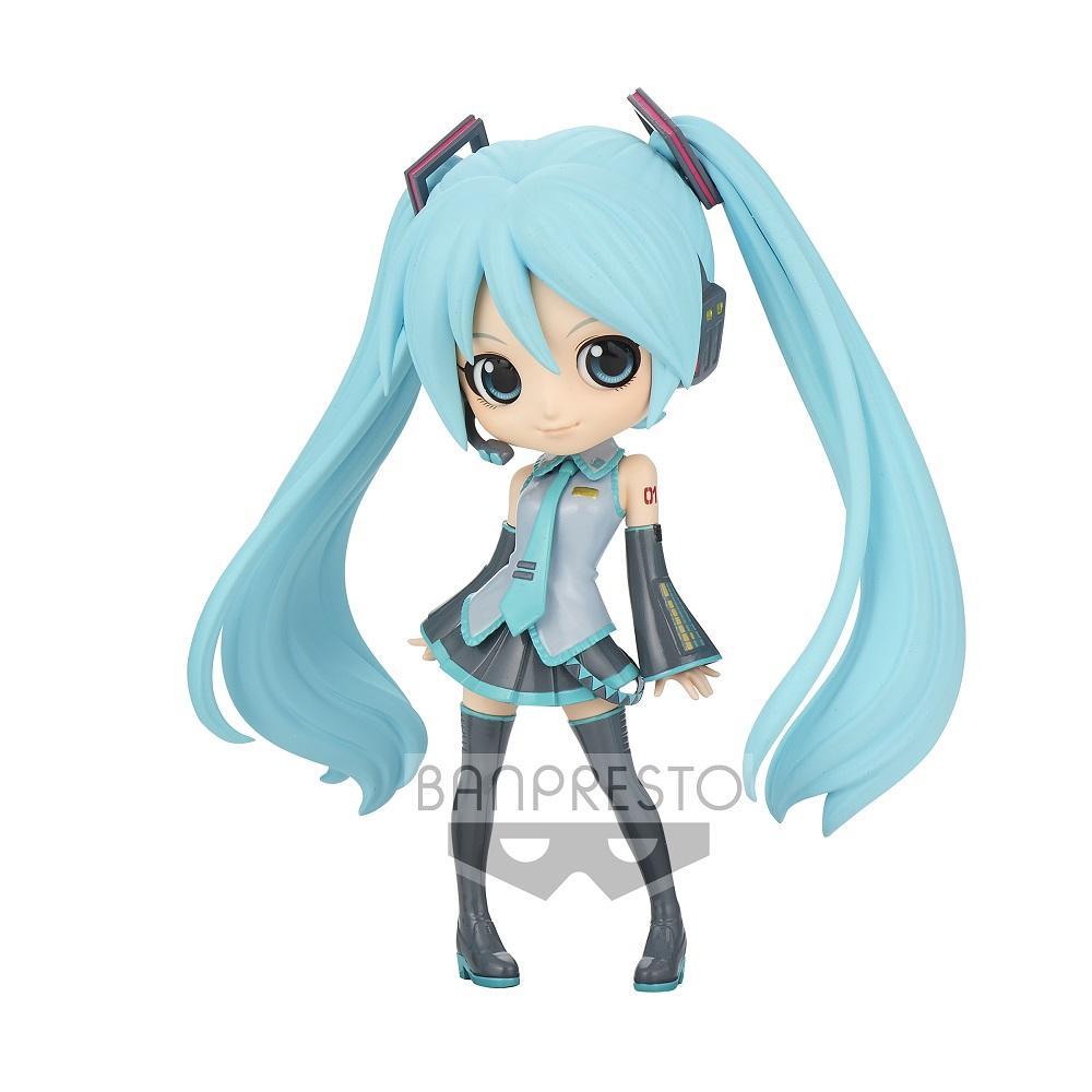 Vocaloid Q Posket "Hatsune Miku" (Ver. B)-Bandai-Ace Cards & Collectibles