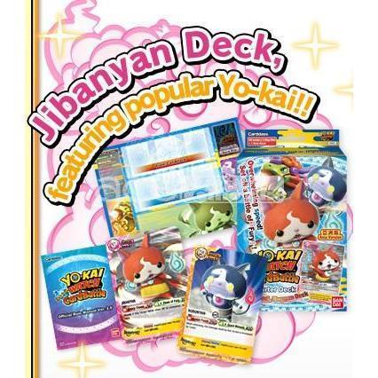 Yo-Kai Watchs Starter Deck : My Friend Jibanyan Deck [YWS01]-Bandai-Ace Cards &amp; Collectibles
