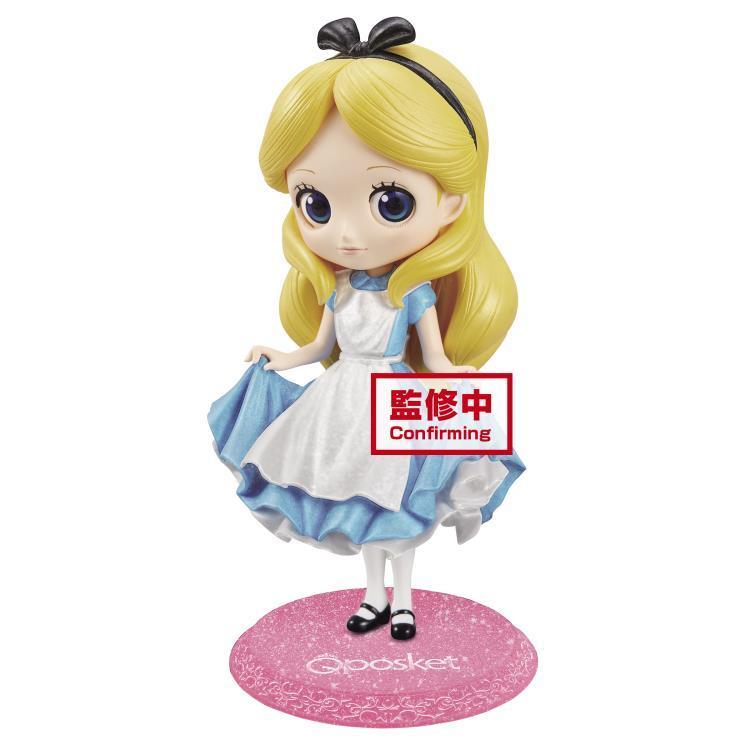 Alice In The Wonderland Disney Characters Q Posket "Alice" -Glitter Line-Banpresto-Ace Cards & Collectibles
