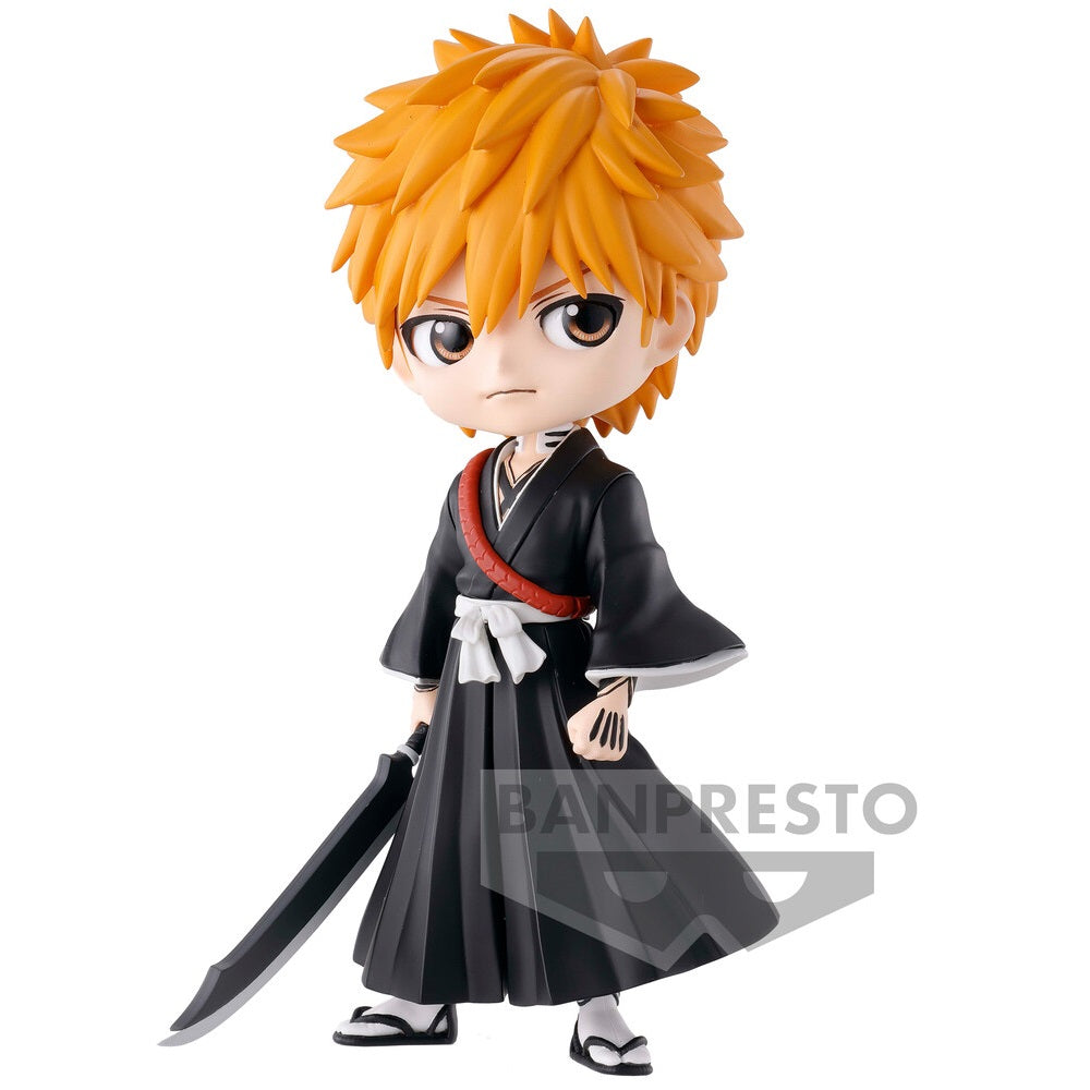 Bleach Thousand-Year Blood War Q Posket "Ichigo Kurosaki" (Ver. A)-Banpresto-Ace Cards & Collectibles