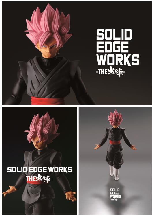 Dragon Ball Super Solid Edge Works Vol. 8 &quot;Super Saiyan Rose Goku Black&quot;-Banpresto-Ace Cards &amp; Collectibles