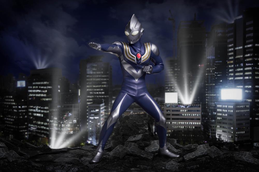 Ultraman Tiga Hero&#39;s Brave Statue Figure &quot;Ultraman Tiga&quot; (Sky Type) -Night Color Edition-Banpresto-Ace Cards &amp; Collectibles