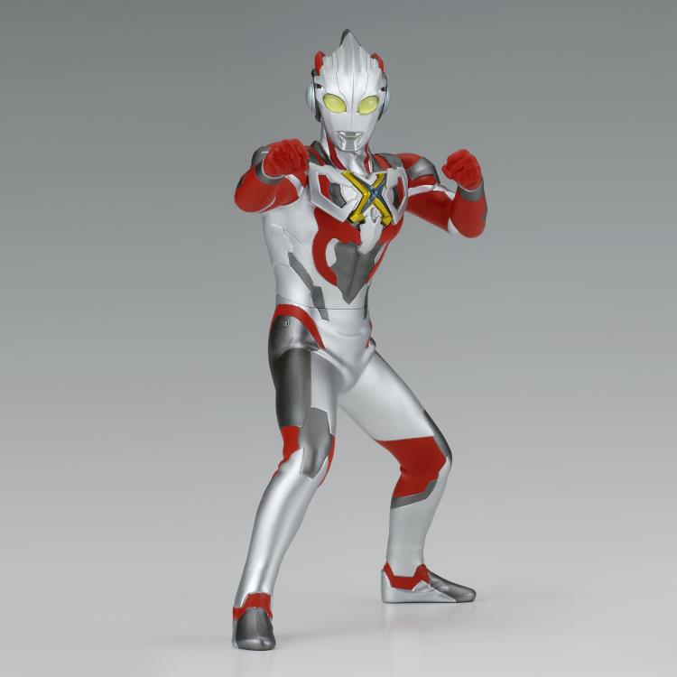 Ultraman X Hero&#39;s Brave Statue &quot;Ultraman X&quot; (Ver.A)-Banpresto-Ace Cards &amp; Collectibles
