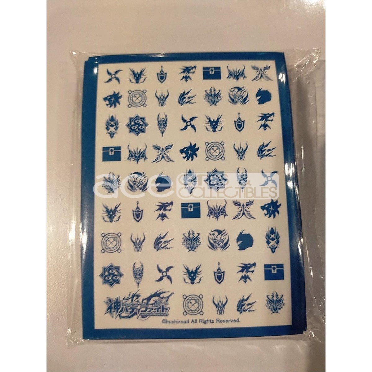 Buddyfight Ace Sleeve Collection Event Exclusive "All World (Blue)"-Bushiroad-Ace Cards & Collectibles