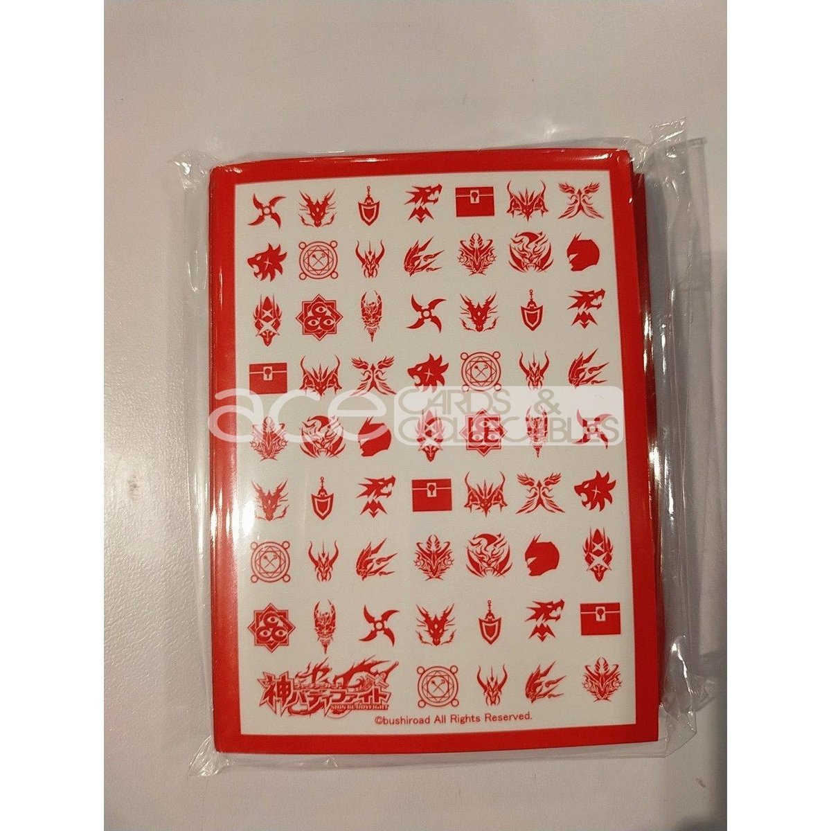 Buddyfight Ace Sleeve Collection Event Exclusive "All World (Red)"-Bushiroad-Ace Cards & Collectibles