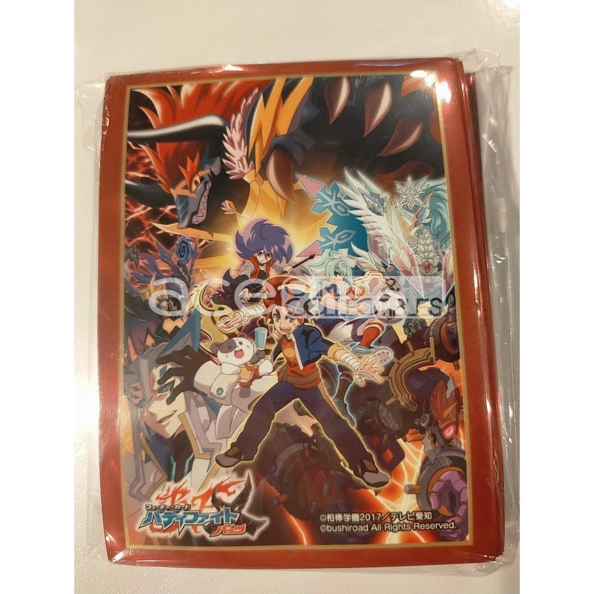 Buddyfight Ace Sleeve Collection Event Exclusive &quot;X Gao Mikado All Star Sleeve&quot;-Bushiroad-Ace Cards &amp; Collectibles