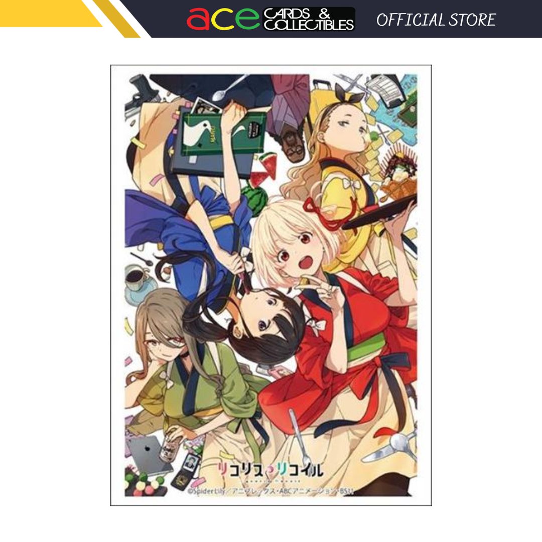 Bushiroad Sleeve Collection HG Vol.3419 - Lycoris Recoil "Key Visual Vol.1"-Bushiroad-Ace Cards & Collectibles
