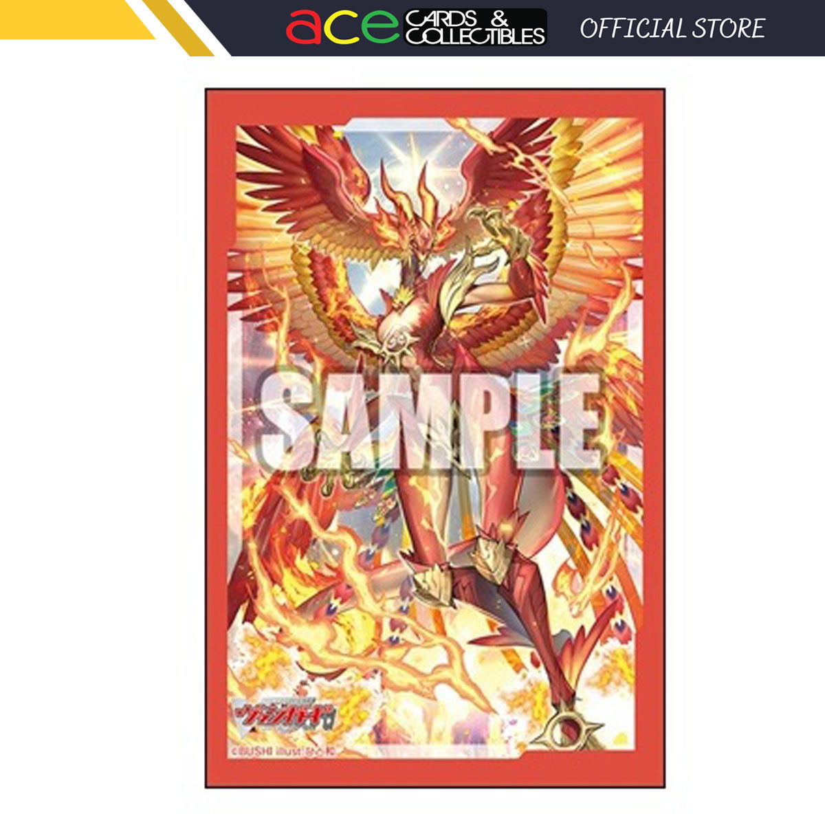 CardFight Vanguard OverDress Sleeve Collection Mini Vol. 600 "Chakrabarthi Phoenix Dragon, Nirvana Jheva'"-Bushiroad-Ace Cards & Collectibles