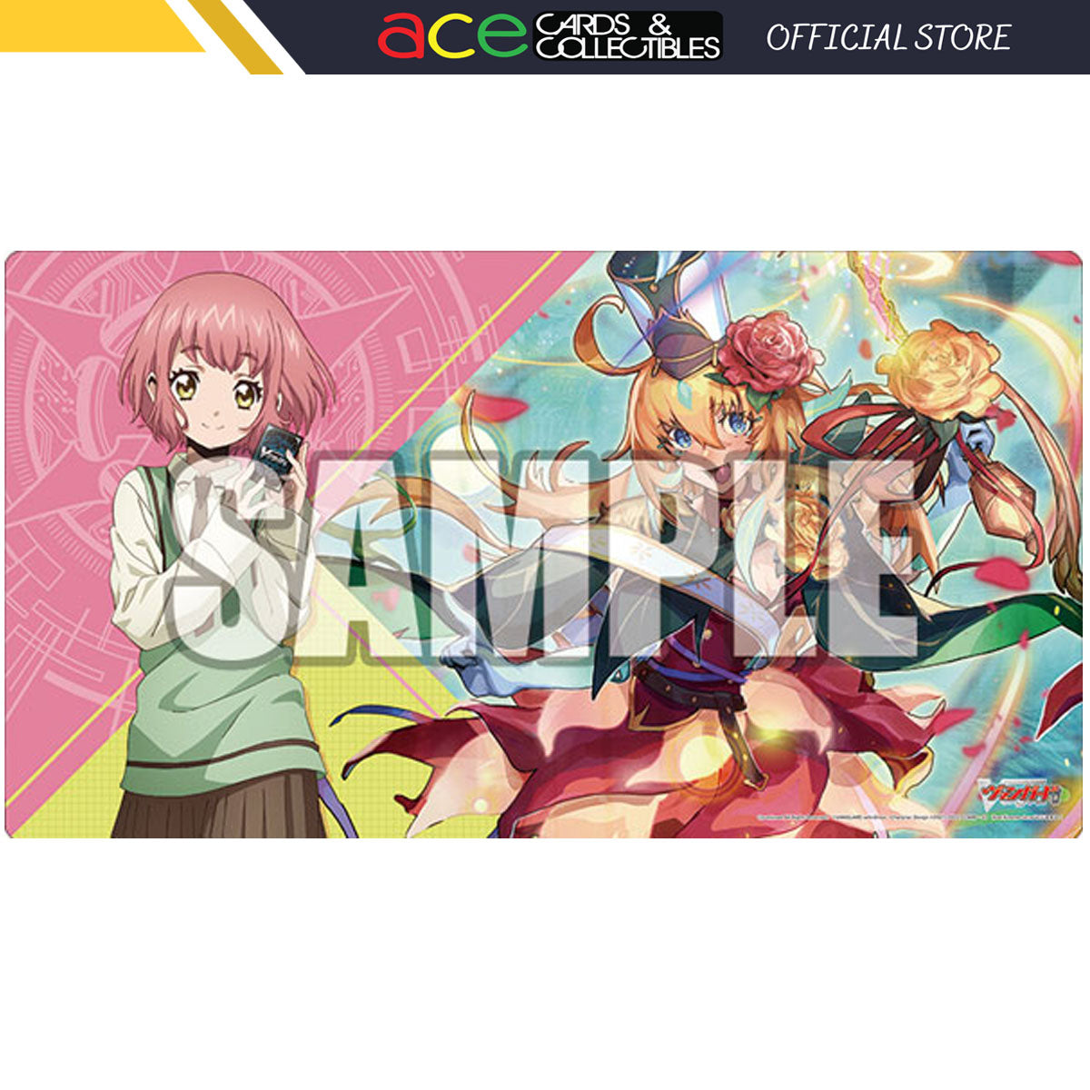 CardFight Vanguard Playmat Collection V2 Vol. 375 &quot;Urara Haneyama-The Blooming Conductor of Bonds&quot;-Bushiroad-Ace Cards &amp; Collectibles