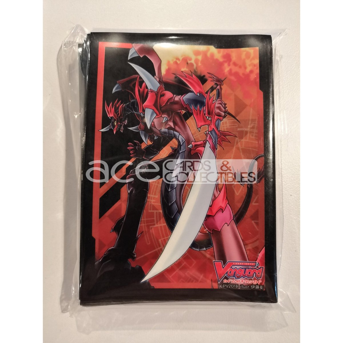 CardFight Vanguard Sleeve Collection Mini Event Exclusive (Dragonic Overlord)-Bushiroad-Ace Cards &amp; Collectibles