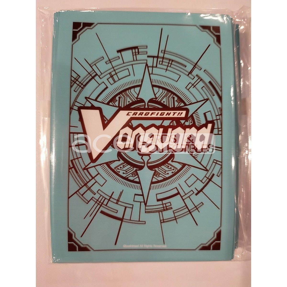 CardFight Vanguard Sleeve Collection Mini Event Exclusive Traditional Logo (Blue Black)-Bushiroad-Ace Cards & Collectibles