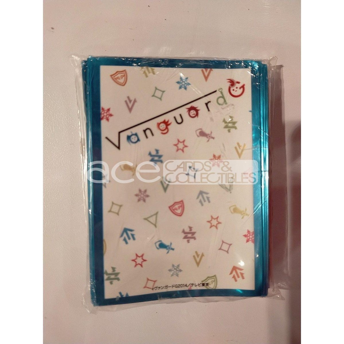CardFight Vanguard Sleeve Collection Mini Event Exclusive Vol.9 Face Logo Skill Icon (Blue)-Bushiroad-Ace Cards &amp; Collectibles