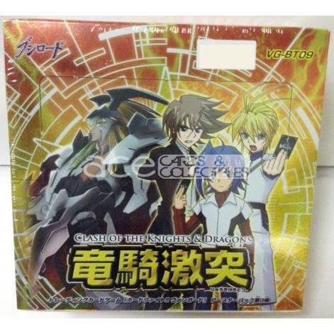 Cardfight Vanguard Clash of the Knights &amp; Dragons [VG-BT09] (Japanese)-Booster Box (30packs)-Bushiroad-Ace Cards &amp; Collectibles