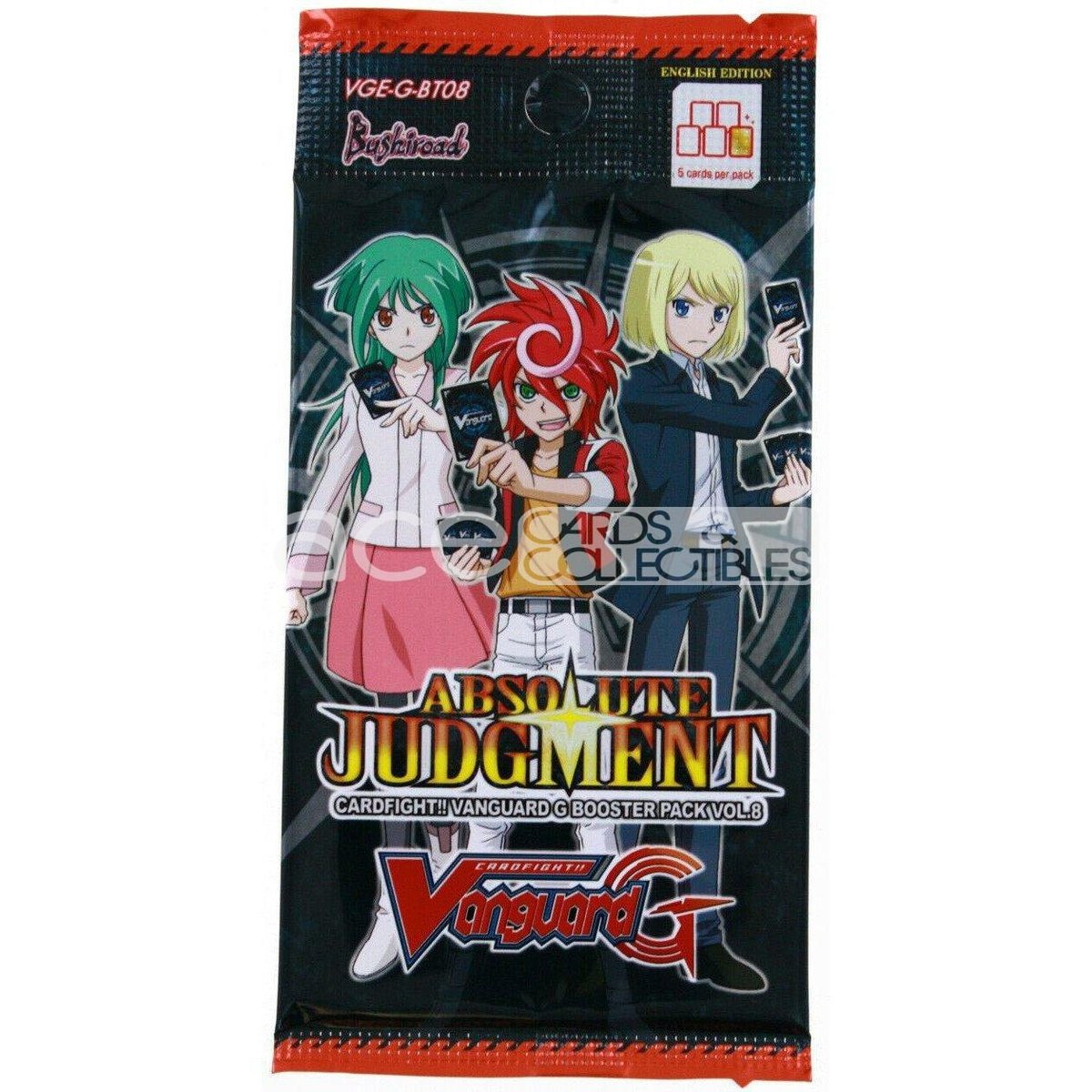 Cardfight Vanguard G Absolute Judgment [VGE-G-BT08] (English)-Single Pack (Random)-Bushiroad-Ace Cards & Collectibles