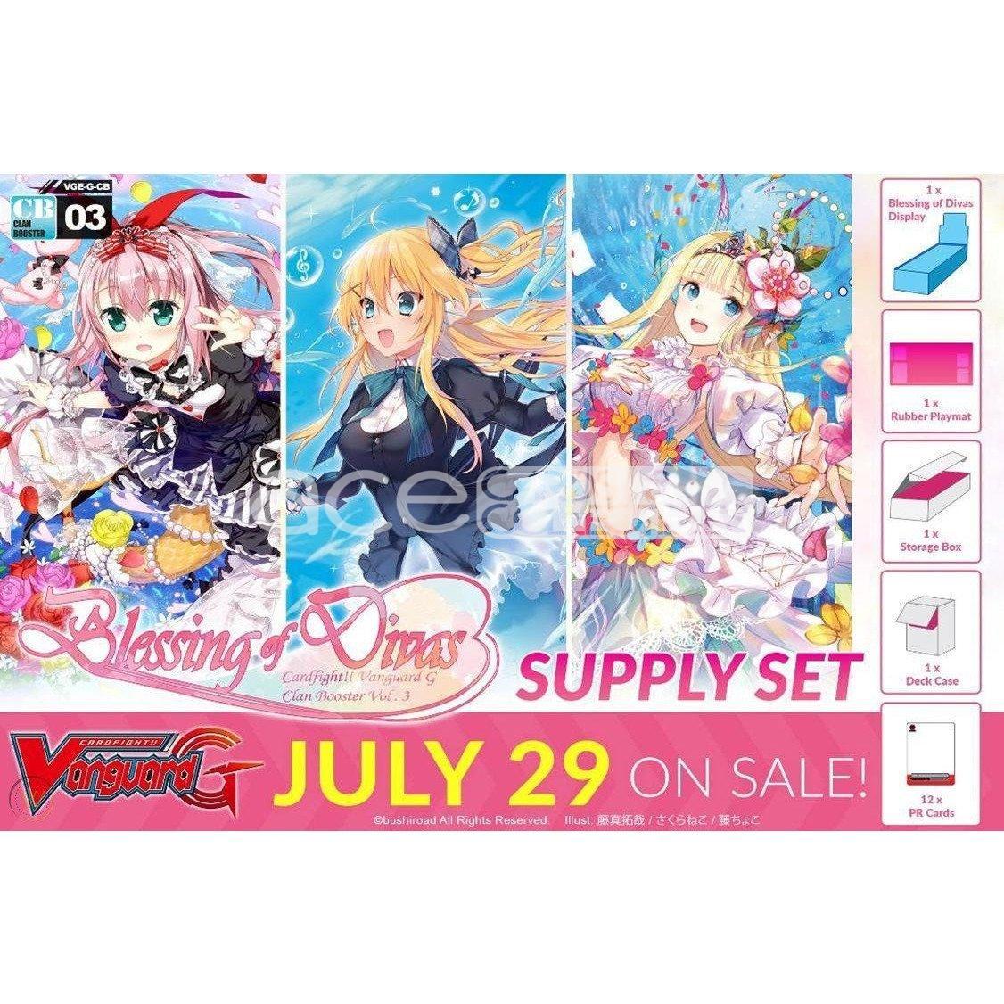 Cardfight Vanguard G Blessing of Divas G Clan Supply Set [VGE-G-CB03] (English)-Bushiroad-Ace Cards &amp; Collectibles