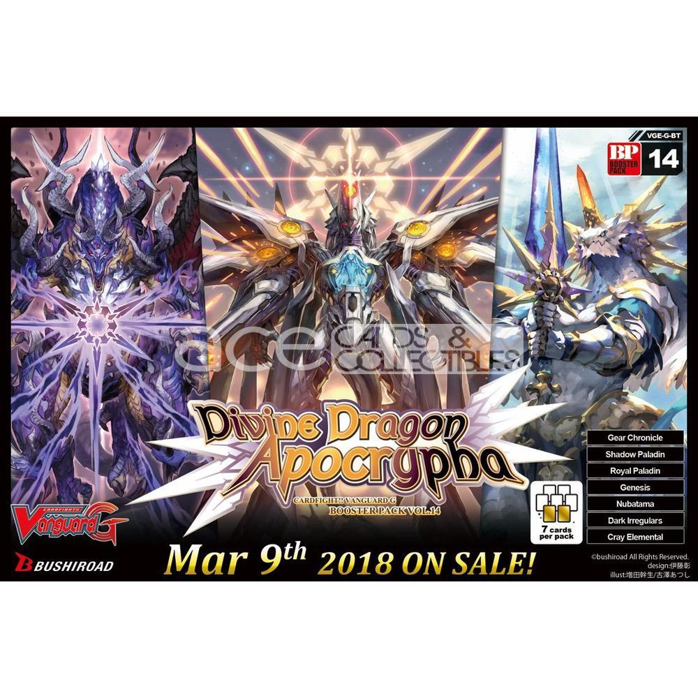 Cardfight Vanguard G Divine Dragon Apocrypha [VGE-G-BT14] (English)-Single Pack (Random)-Bushiroad-Ace Cards &amp; Collectibles