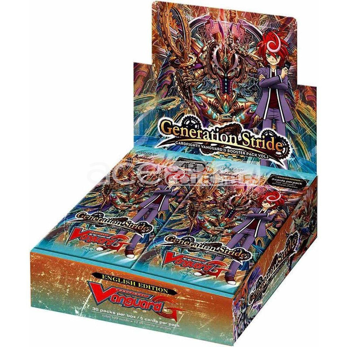 Cardfight Vanguard G Generation Stride [VGE-G-BT01] (English)-Booster Box (30packs)-Bushiroad-Ace Cards &amp; Collectibles