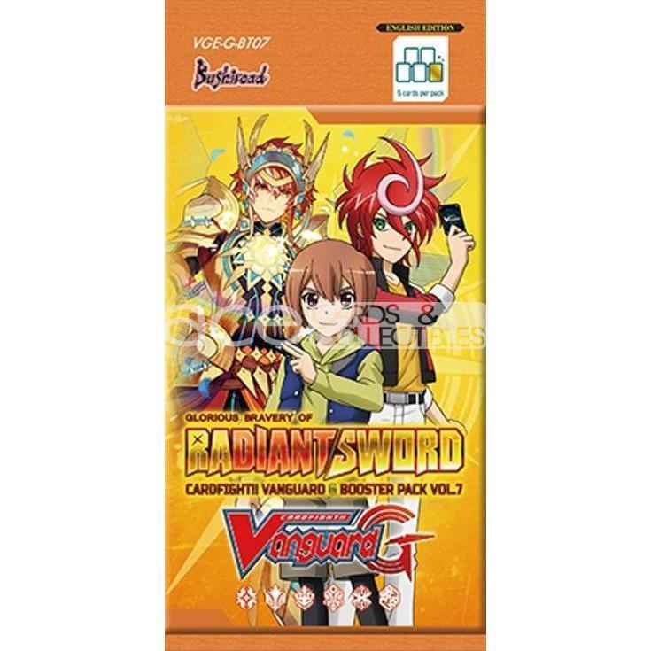 Cardfight Vanguard G Glorious Bravery of Radiant Sword [VGE-G-BT07] (English)-Single Pack (Random)-Bushiroad-Ace Cards & Collectibles