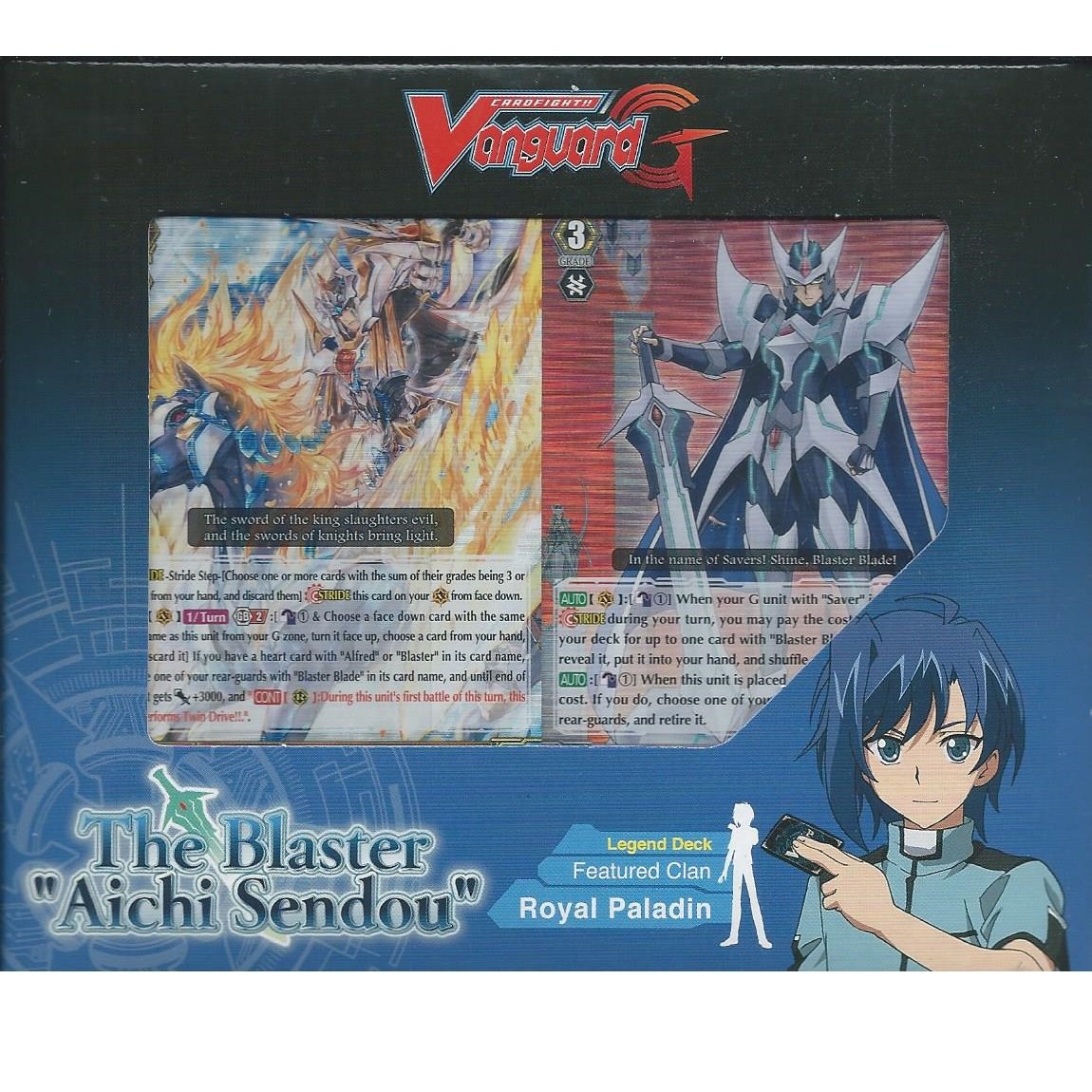 Cardfight!! Vanguard G Legend Deck 3: The Blaster &quot;Aichi Sendou&quot;-Bushiroad-Ace Cards &amp; Collectibles