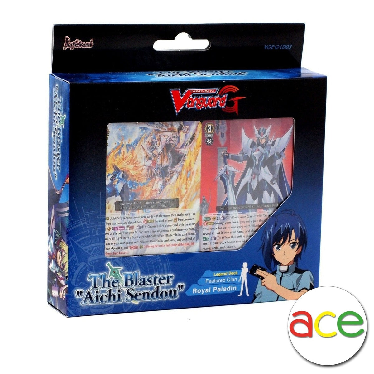 Cardfight!! Vanguard G Legend Deck 3: The Blaster "Aichi Sendou"-Bushiroad-Ace Cards & Collectibles