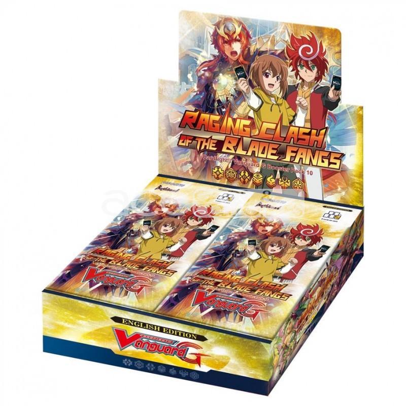 Cardfight Vanguard G Raging Clash of the Blade Fangs [VGE-G-BT10] (English)-Booster Box (30packs)-Bushiroad-Ace Cards &amp; Collectibles