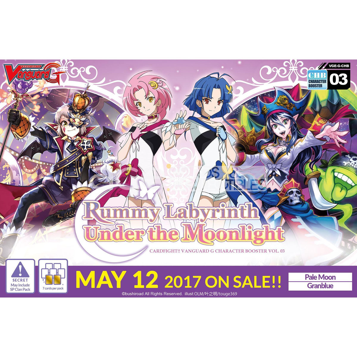 Cardfight Vanguard G Rummy Labyrinth Under the Moonlight [VGE-G-CHB03] (English)-Single Pack (Random)-Bushiroad-Ace Cards &amp; Collectibles