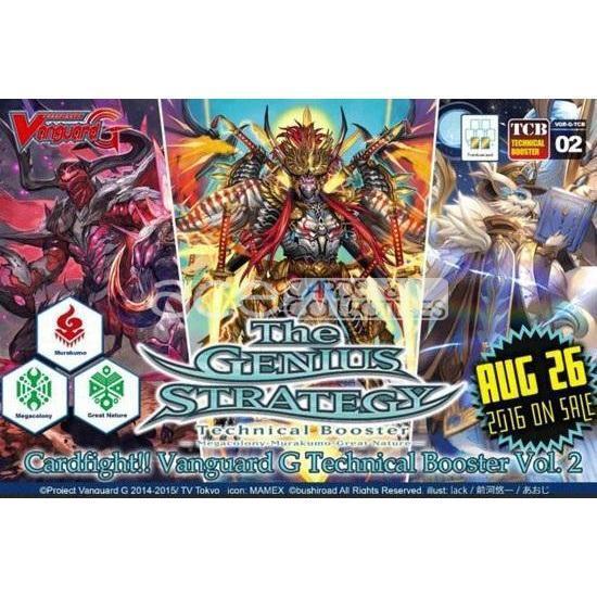 Cardfight Vanguard G TCB02 The Genius Strategy [VGE-G-TCB02] (English)-Single Pack (Random)-Bushiroad-Ace Cards &amp; Collectibles