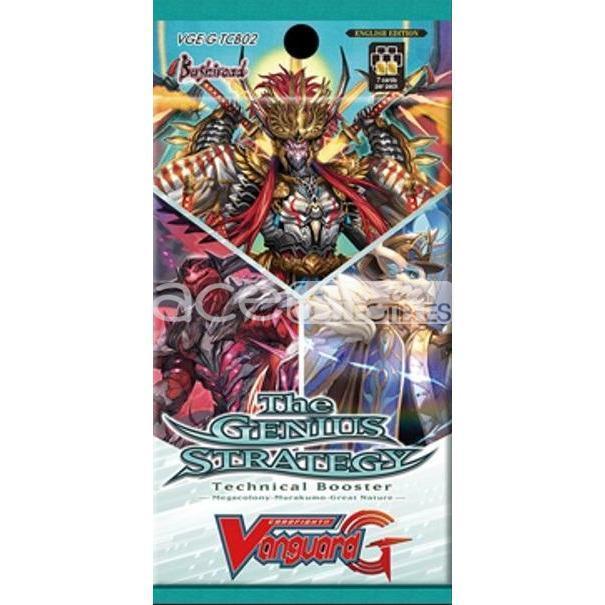 Cardfight Vanguard G TCB02 The Genius Strategy [VGE-G-TCB02] (English)-Single Pack (Random)-Bushiroad-Ace Cards &amp; Collectibles