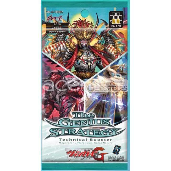 Cardfight Vanguard G The GENIUS STRATEGY [VG-G-TCB02] (Japanese)-Single Pack (Random)-Bushiroad-Ace Cards & Collectibles