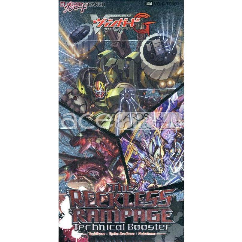 Cardfight Vanguard G The RECKLESS RAMPAGE [VG-G-TCB01] (Japanese)-Booster Box (12packs)-Bushiroad-Ace Cards &amp; Collectibles