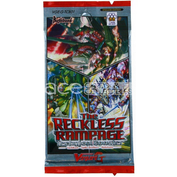 Cardfight Vanguard G The Reckless Rampage [VGE-G-TCB01] (English)-Single Pack (Random)-Bushiroad-Ace Cards & Collectibles