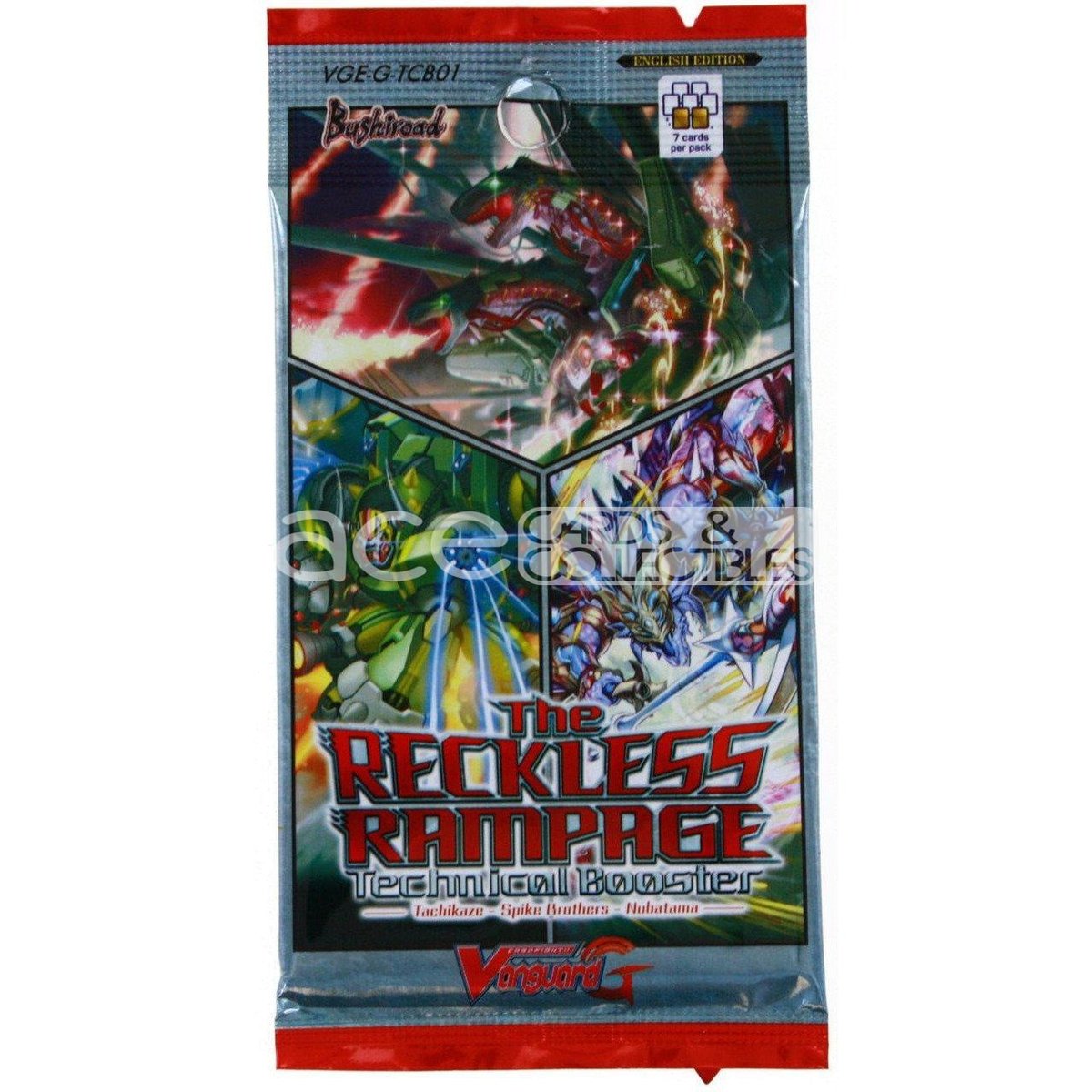 Cardfight Vanguard G The Reckless Rampage [VGE-G-TCB01] (English)-Single Pack (Random)-Bushiroad-Ace Cards & Collectibles