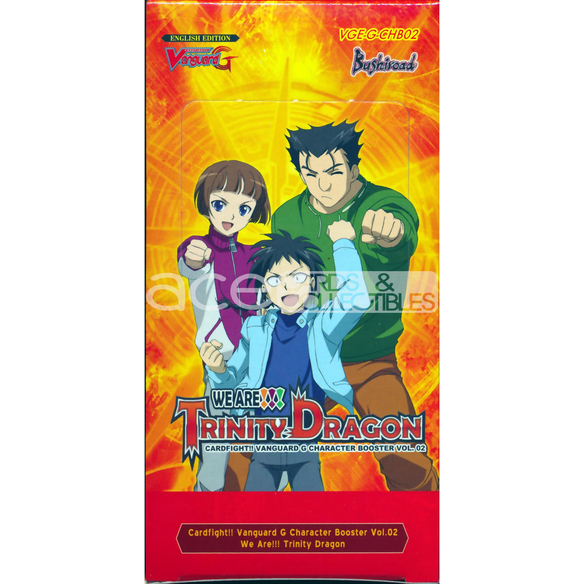 Cardfight Vanguard G Trinity Dragon [VGE-G-CHB02] (English)-Booster Box (12packs)-Bushiroad-Ace Cards & Collectibles