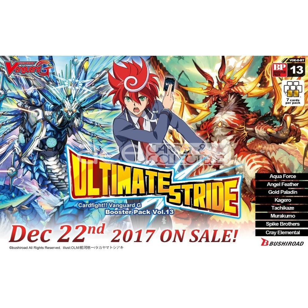 Cardfight Vanguard G Ultimate Stride [VGE-G-BT13] (English)-Single Pack (Random)-Bushiroad-Ace Cards &amp; Collectibles