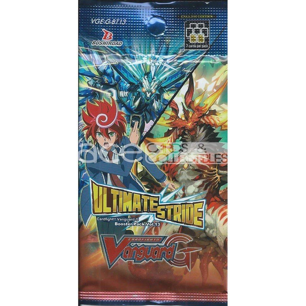 Cardfight Vanguard G Ultimate Stride [VGE-G-BT13] (English)-Single Pack (Random)-Bushiroad-Ace Cards &amp; Collectibles