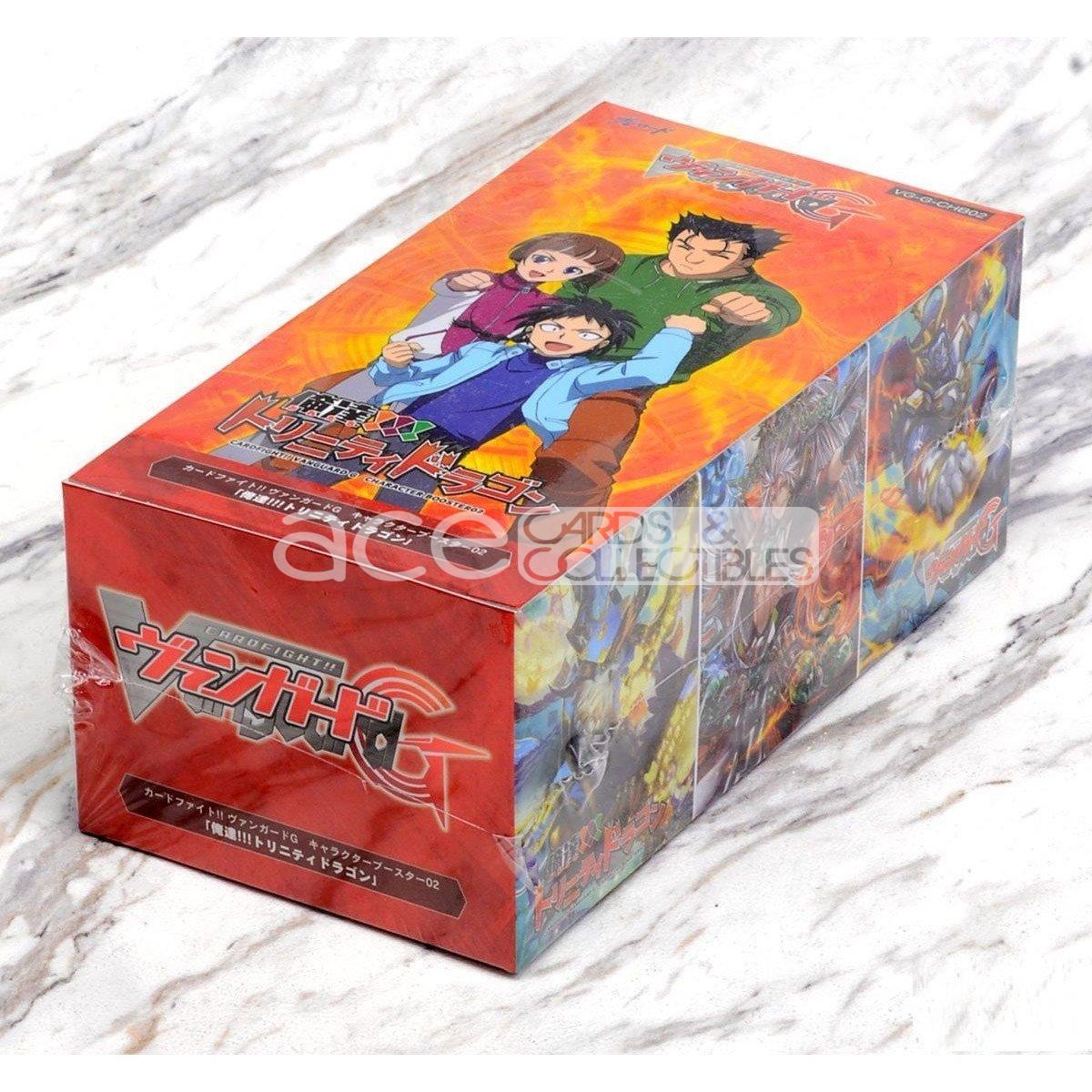 Cardfight Vanguard G WE ARE!!! TRINITY DRAGON [VG-G-CHB02] (Japanese)-Booster Box (12packs)-Bushiroad-Ace Cards &amp; Collectibles