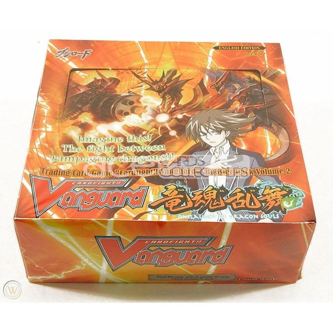 Cardfight Vanguard Onslaught of Dragon Souls [VGE-BT02] (English)-Booster Box (30packs)-Bushiroad-Ace Cards &amp; Collectibles