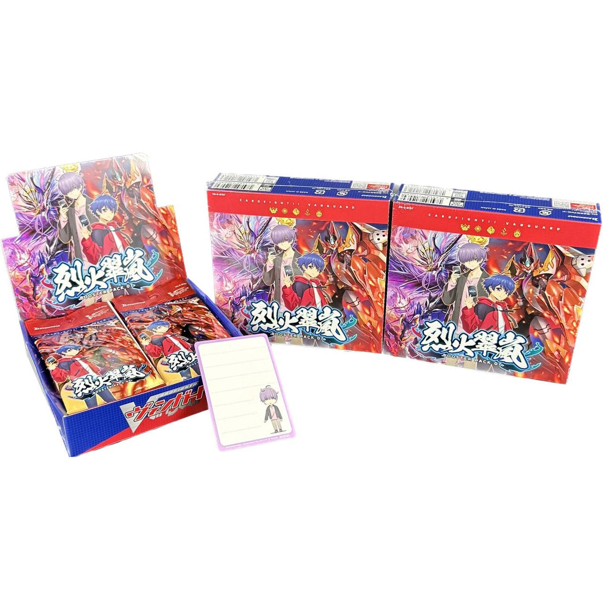 Cardfight!! Vanguard OverDress Booster Box Vol. 7 &quot;Rekkasuiran&quot; [VG-D-BT07] (Japanese)-Bushiroad-Ace Cards &amp; Collectibles