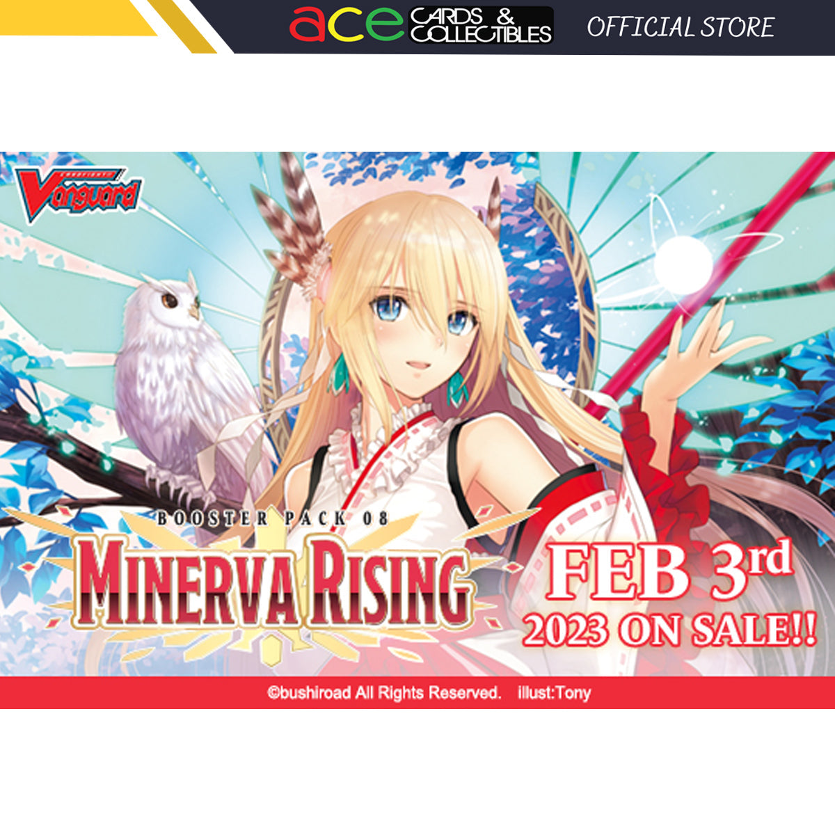 Cardfight Vanguard Overdress: Minerva Rising [VGE-D-BT08SP] (English)-Booster Pack (Random)-Bushiroad-Ace Cards &amp; Collectibles